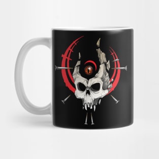 Horned Skull Mug